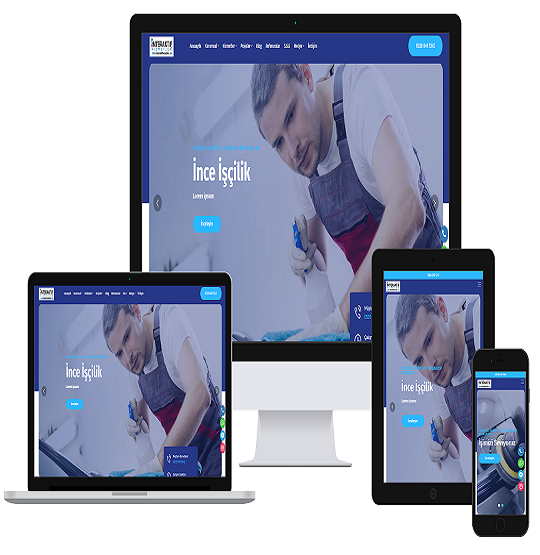 Temizlik Firma Sitesi #3	