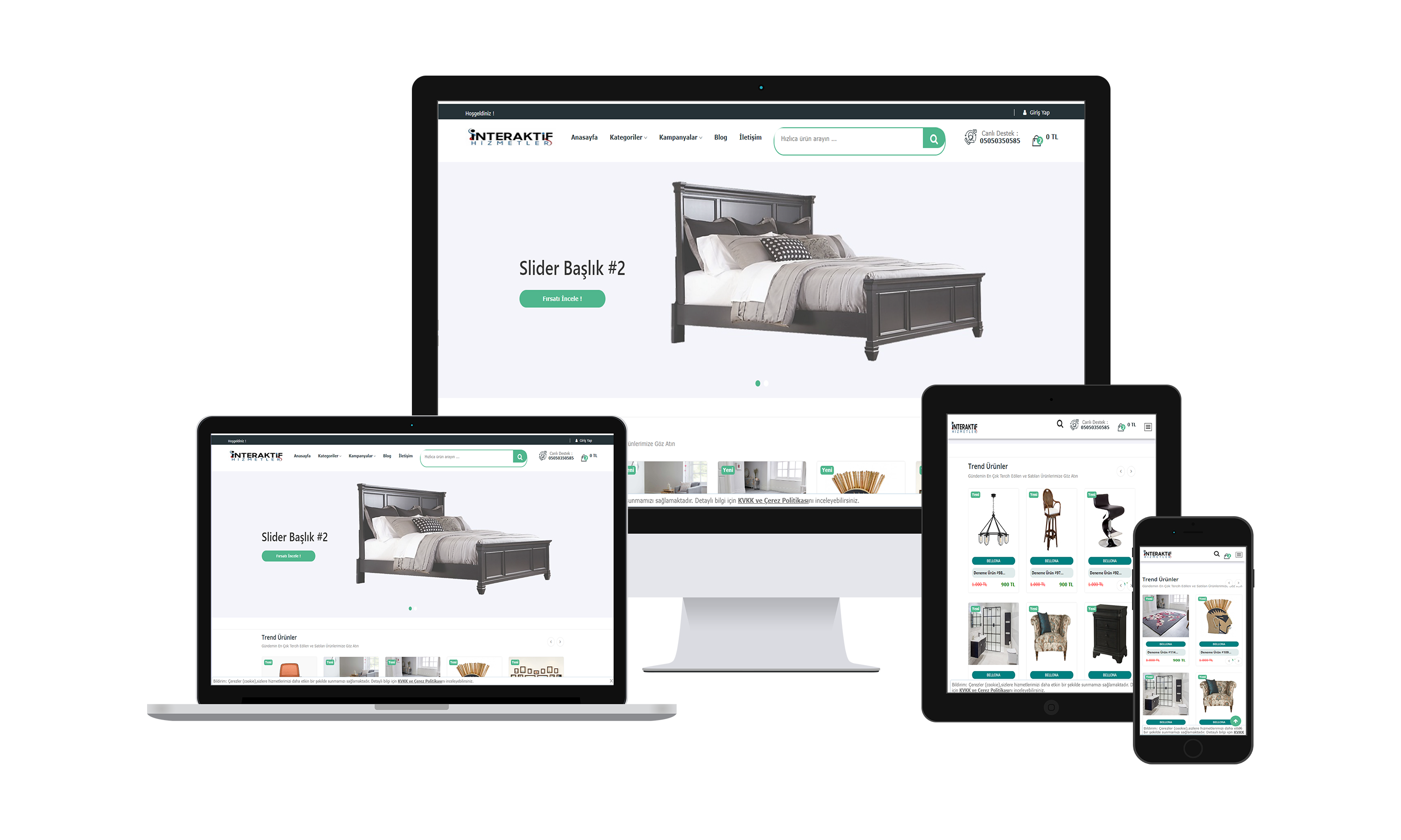 Mobilya E-Ticaret Sitesi